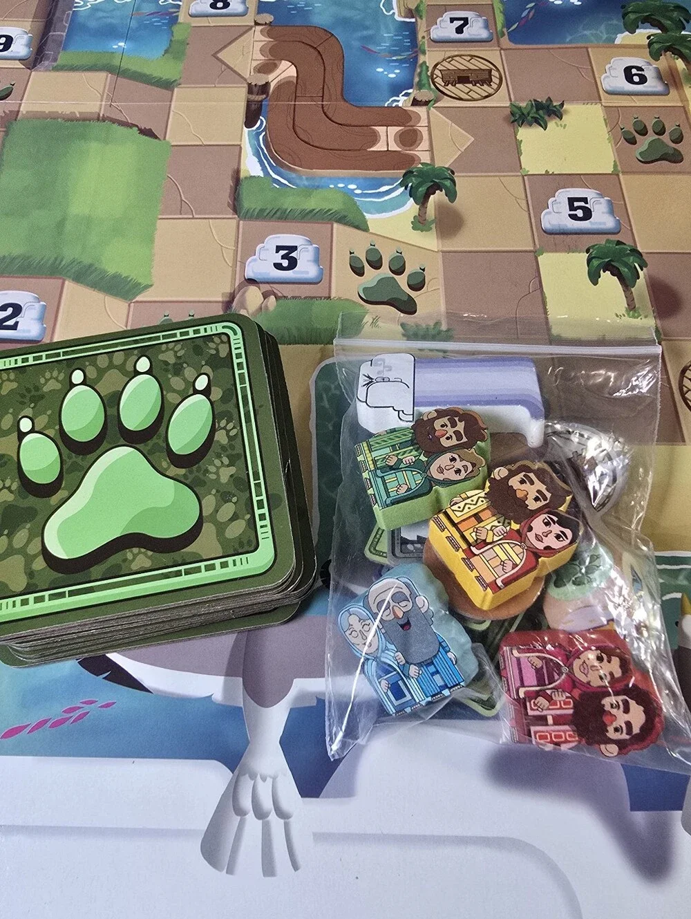 Beat The Flood: A Noah's Ark Board Game Brave Books COMPLETE - missing Rule Book